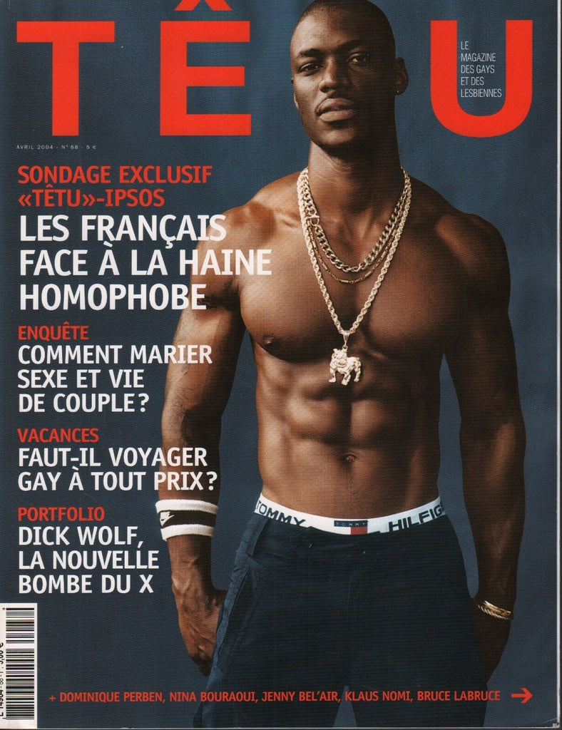 Tetu French Gay Interest Magazine April 2004 Dick Wolf Bruce Labruce 062218DBF