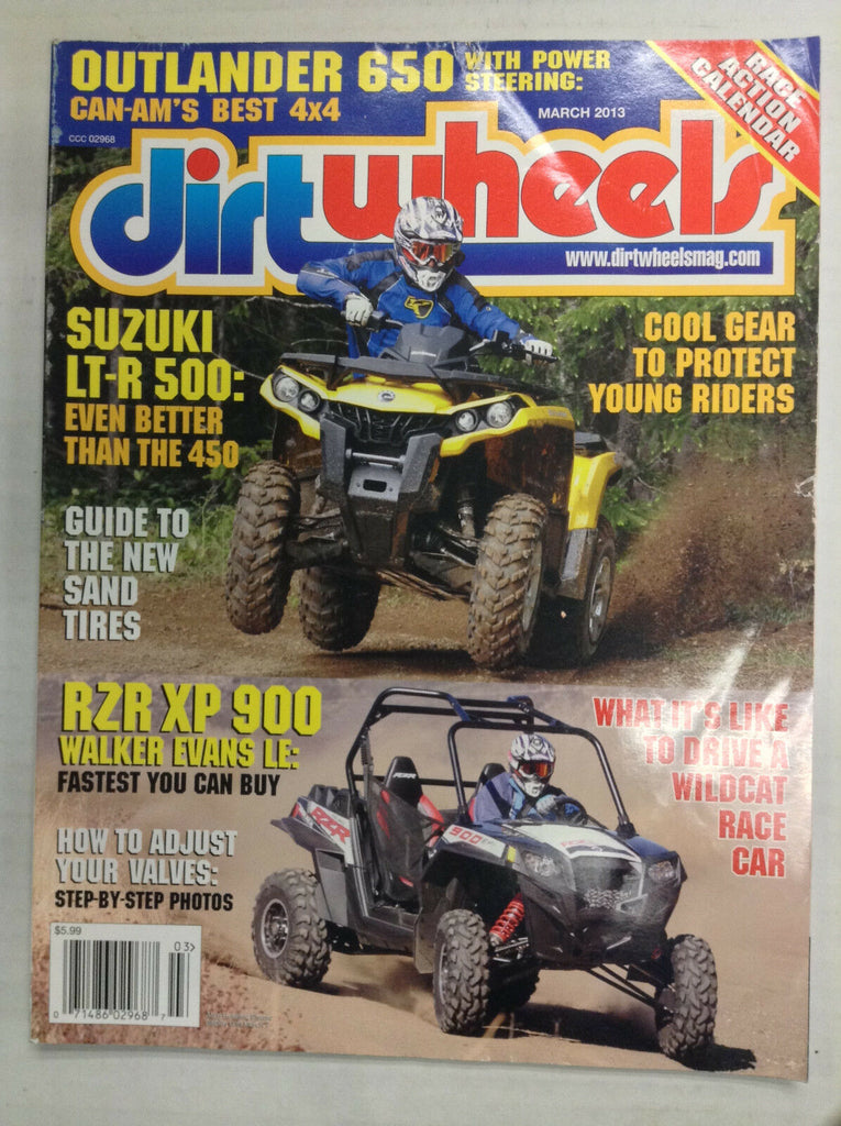 Dirt Wheels Magazine Suzuki LT-R 500 RZR XP900 March 2013 032817nonR