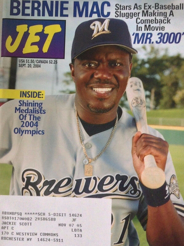 Jet Magazine Mr.3000 Bernie Mac September 20, 2004 090517nonrh