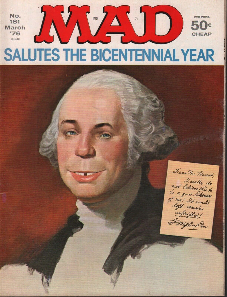 Mad Magazine March 1976 Bicentennial Issue 031318DBE