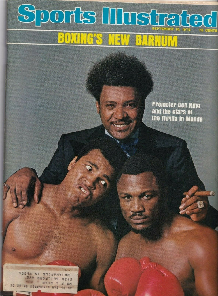 Sports Illustrated Magazine Muhammad Ali Don King September 15, 1975 040819nonr