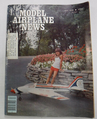 Model Airplane News Magazine Martin PBM Bomber April 1978 072115R2