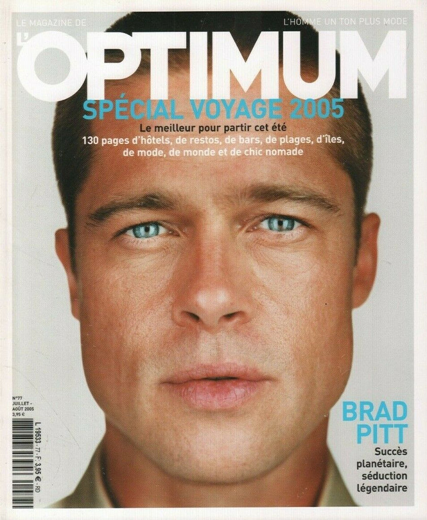 L'Optimum Style French Magazine July august 2005 Special Brad Pitt 021820DBF2