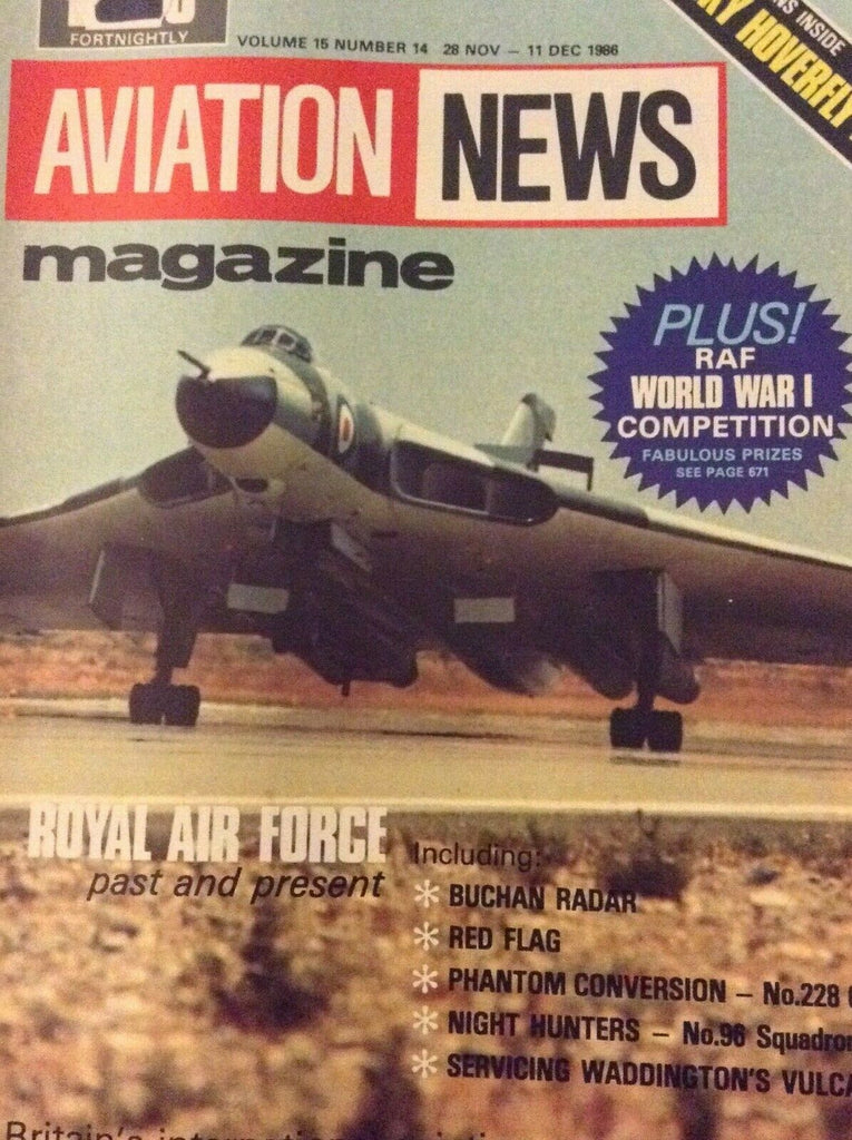 Aviation News Magazine Royal Air Force November/December 1986 021119nonrh