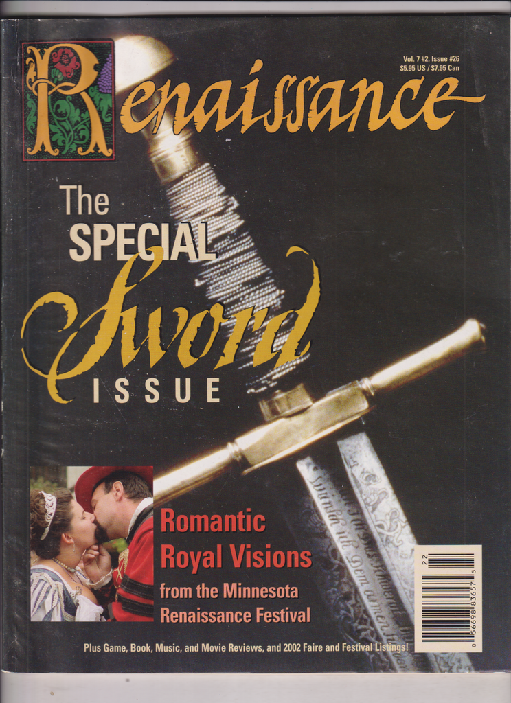 Renaissance Mag A Special Sword Issue & Festival No.26 2002 013120nonr