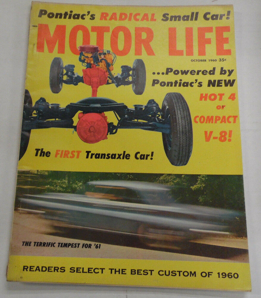 Motor Life Magazine Pontiac's Compact V-8 Transaxle October 1960 040317nonr