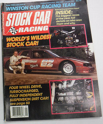 Stock Car Racing Magazine World's Wildest Stock Car January 1987 NO ML 072215R