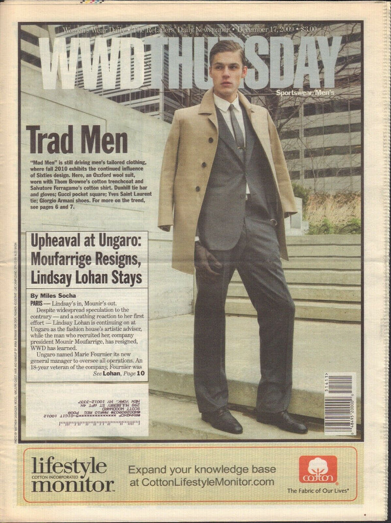 WWD December 17 2000 Lindsay Lohan Miles Socha Marie Fournier 021419DBE2