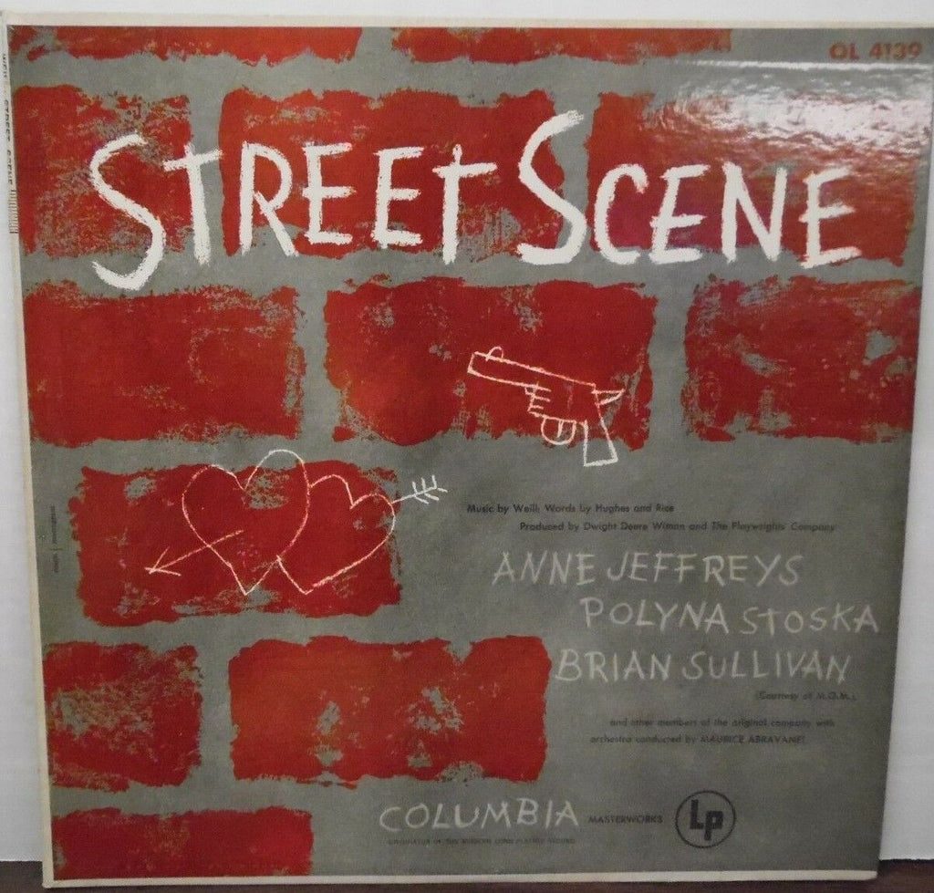 Street Sc ene vinyl Anne Jefreys Polyna Stoska Brian Sullivan lp 042918LLE