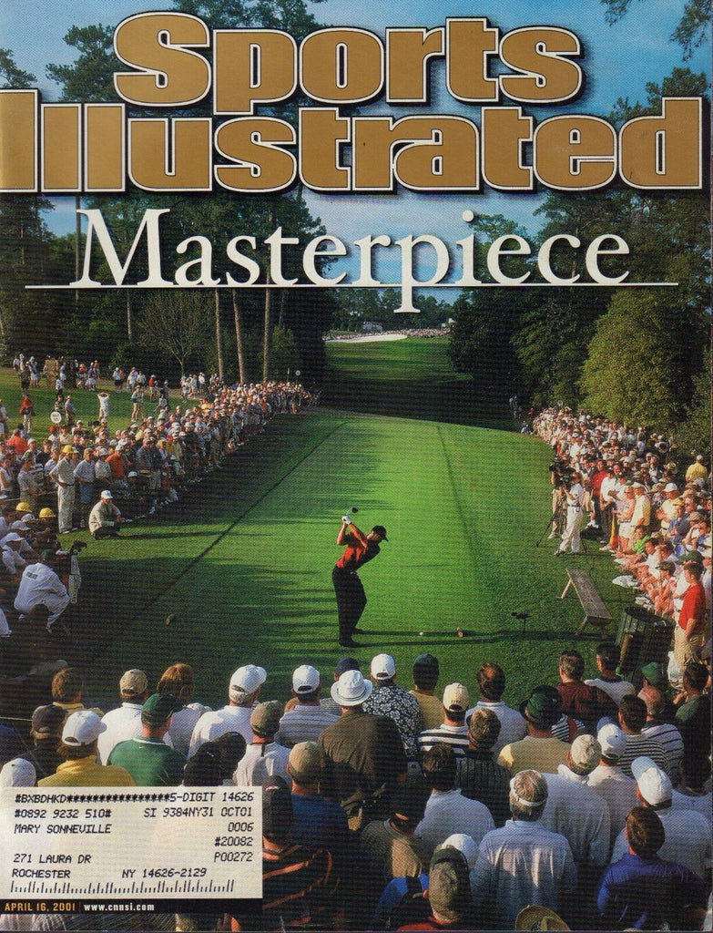 Sports Illustrated Magazine April 16 2001 Tiger Woods 101917nonjhe