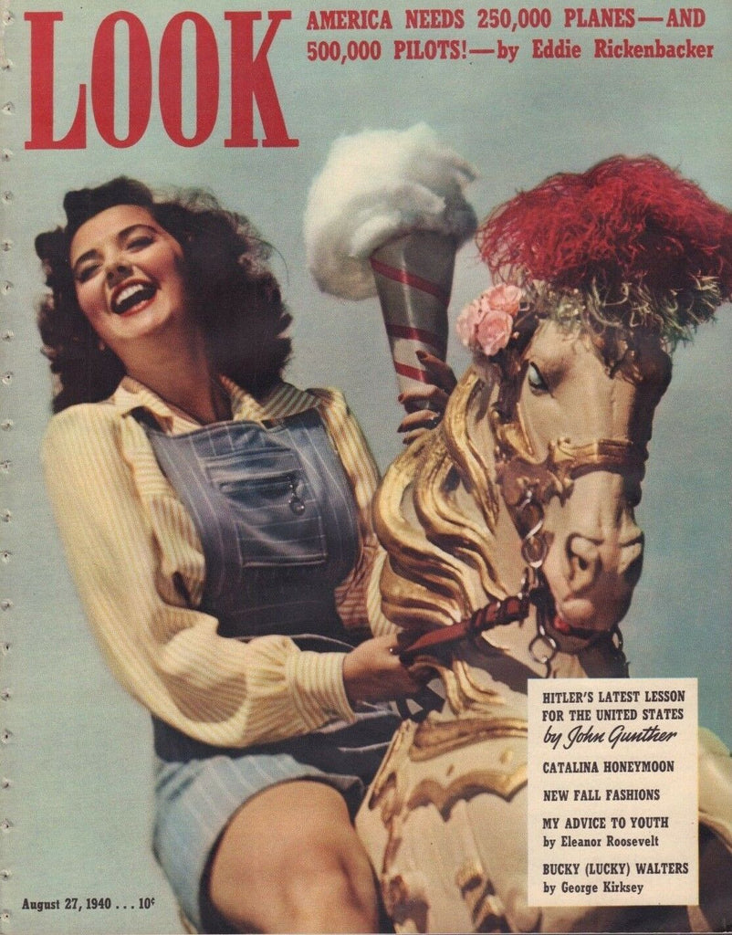 Look August 27 1940 Ann Rutherford John Gunther Eleanor Roosevelt 010719DBE