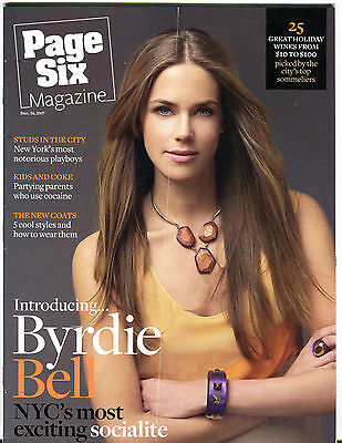 Page Six Magazine December 16 2007 Byrdie Bell EX 060216jhe
