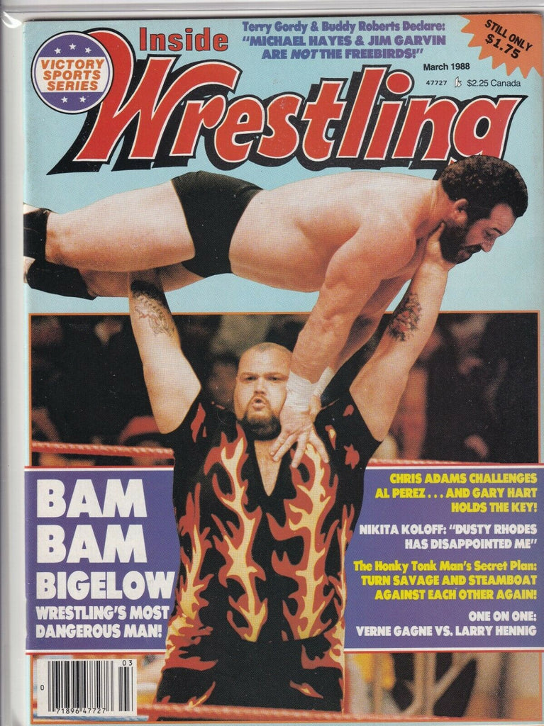 Inside Wrestling Bam Bam Bigelow Chris Adams March 1988 061919nonr