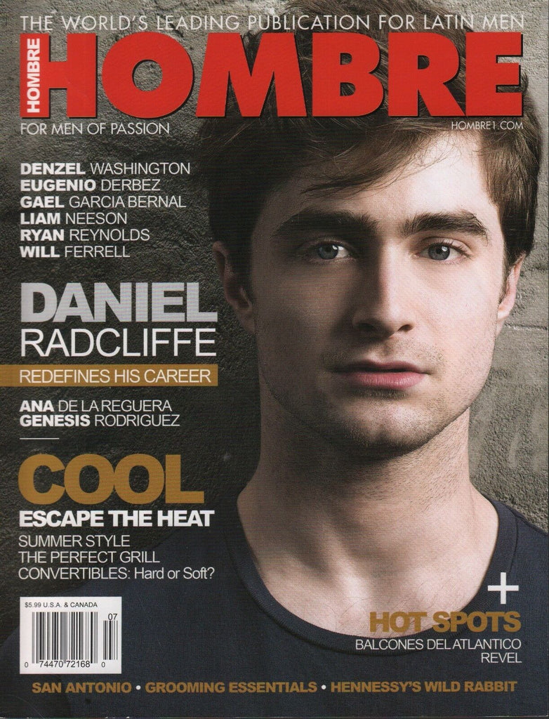 Hombre Vol.7 #2 Daniel Radcliffe Ryan Reynolds Will Ferrell 060618DBF
