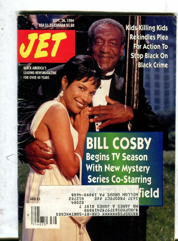 Jet Magazine September 26 1994 Bill Cosby Lynn Whitfield 071117nonjhe