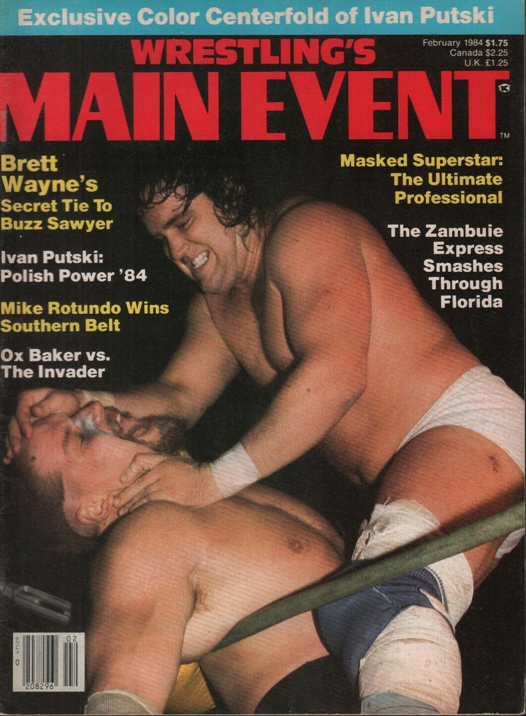 Wrestling's Main Event February 1984 Brett Wayne Mike Rotundo 101518ame3