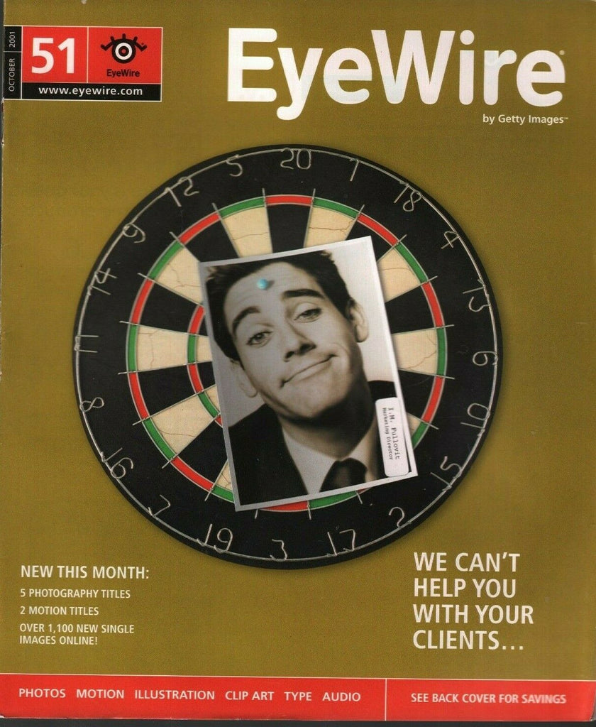 Eye Wire Magazine October 2001 Getty Images Art Magazine 012220AME2