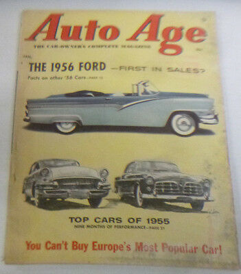 Auto Age Magazine The 1956 Ford First In Sales January 1956 050914R