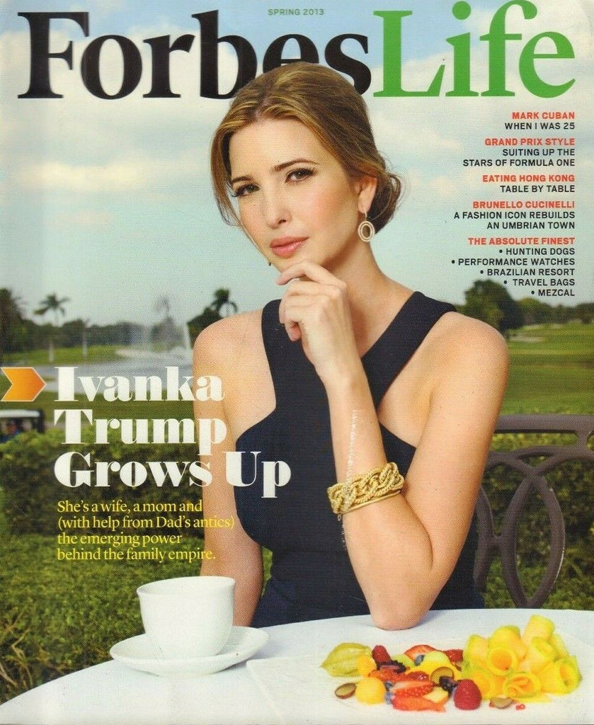 Forbes Life Spring 2013 Ivanka Trump Mark Cuban 021419DBE