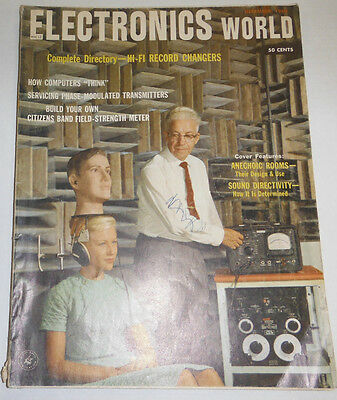Electronics World Magazine How Computers Think December 1960 090414R