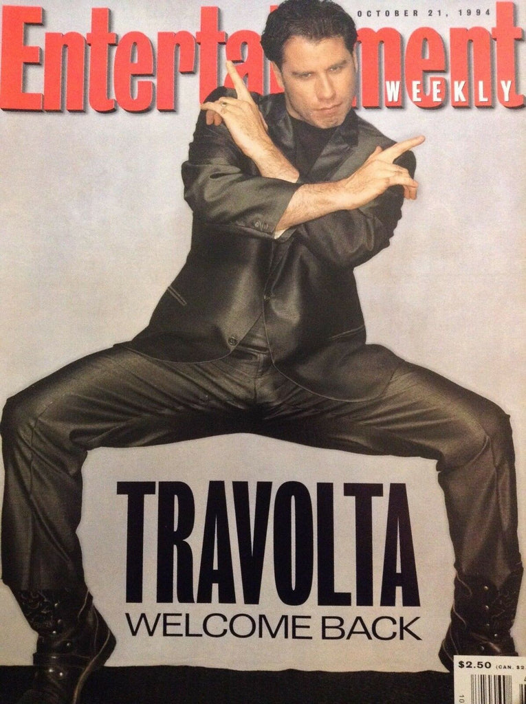 Entertainment Weekly Magazine John Travolta October 21, 1994 080218nonrh