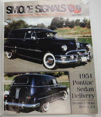 Smoke Signals Magazine 1951 Pontiac Sedan April 2000 051915R