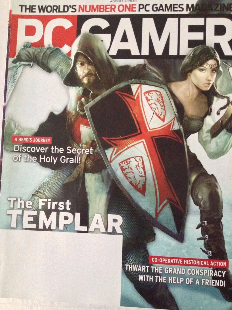 PC Gamer Magazine The First Templar & Thwart April 2011 082417nonrh