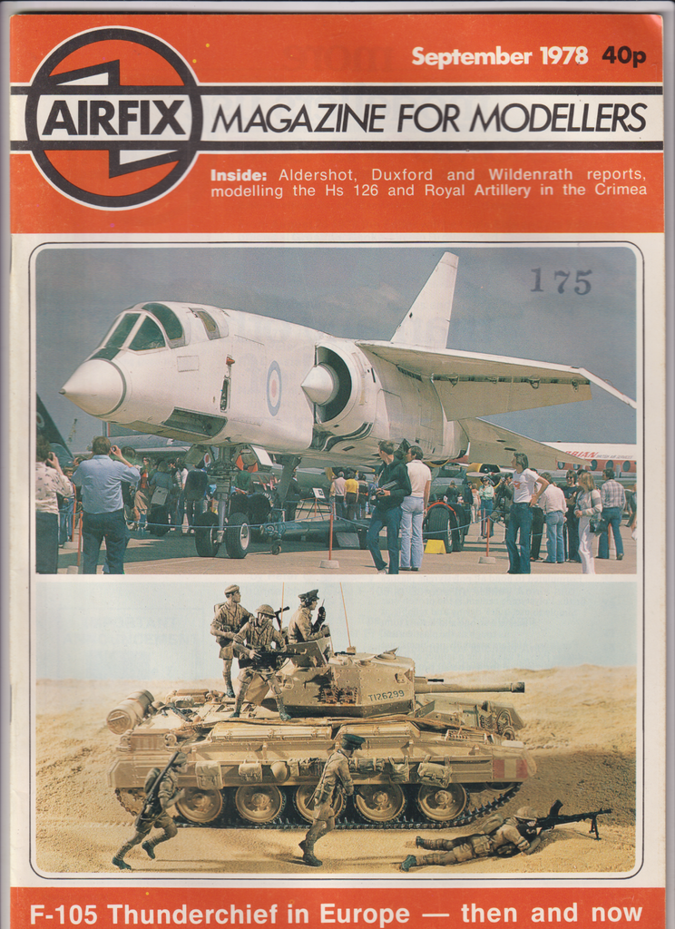 Airfix Magazine F-105 Thunderchief In Europe September 1978 121919nonr