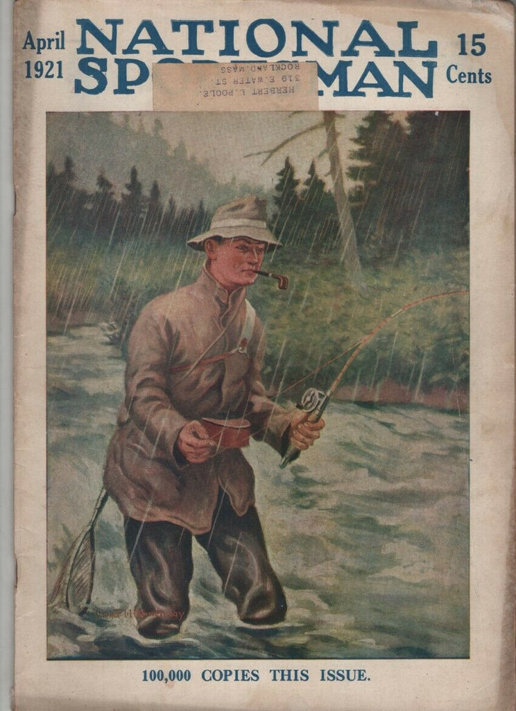 National Sportsman Mag Trip To The Marvine Lakes April 1921 020321nonr