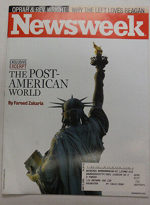 Newsweek Magazine The Post American World May 2008 052615R2