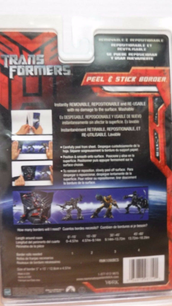 Transformers Peel & Stick Border 050517DBT – mr-magazine-hobby