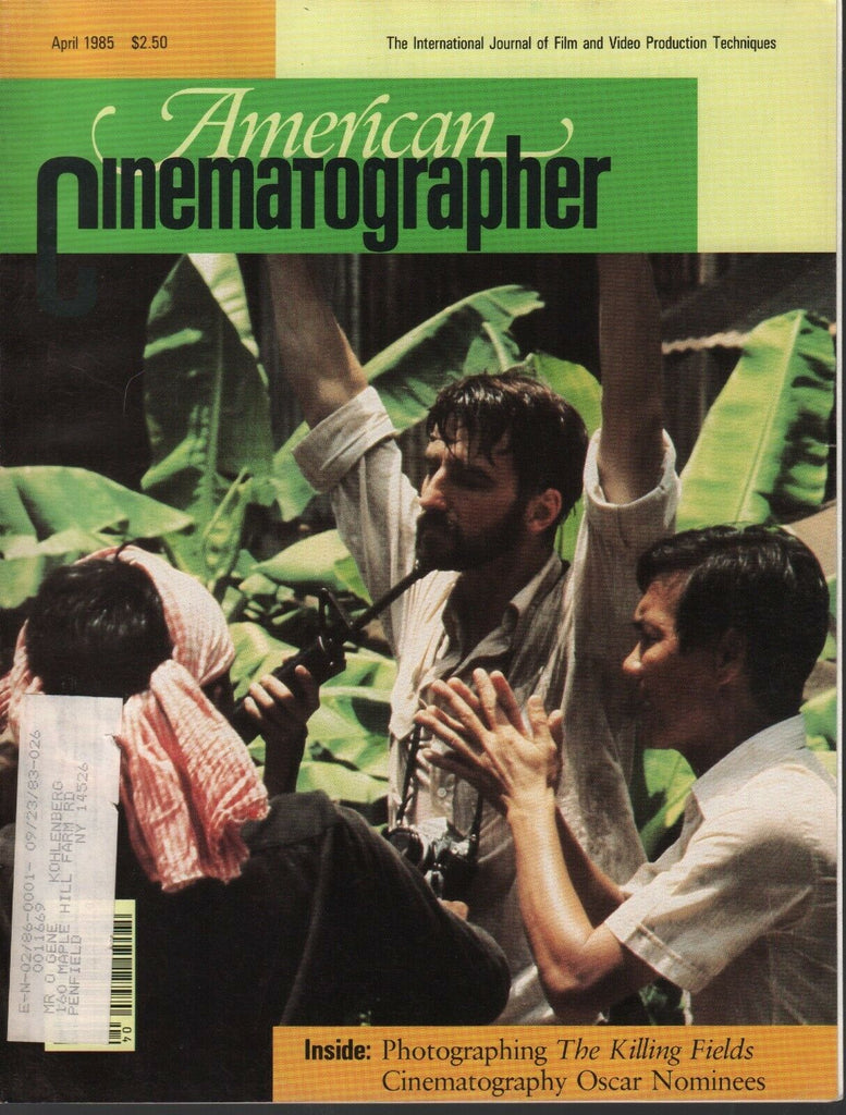 American Cinematographer April 1985 Photographing The Killing Fields 010420AME
