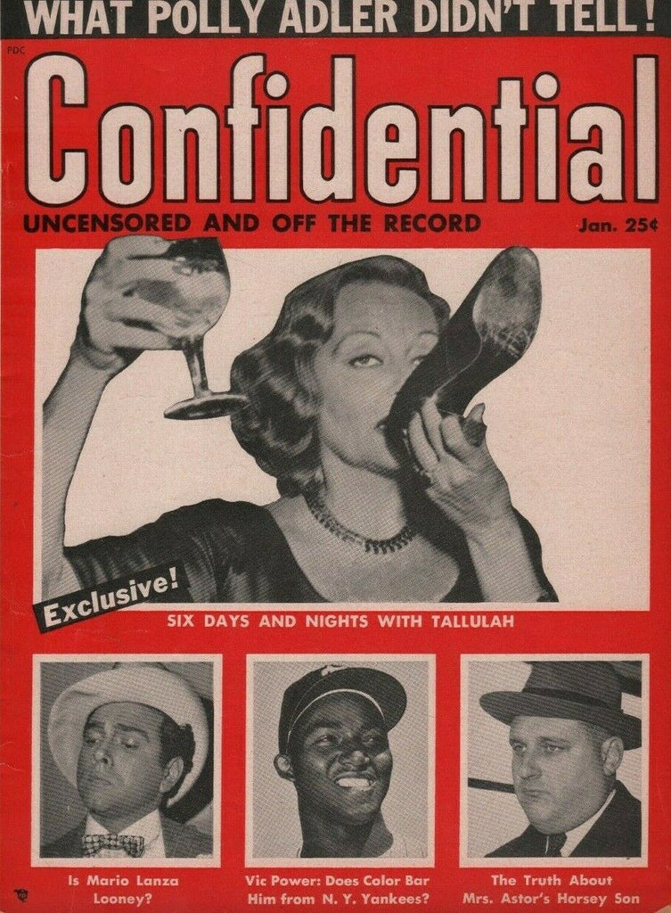 Confidential January 1954 Polly Adler Juan Peron Frank Costello 070519DBE2