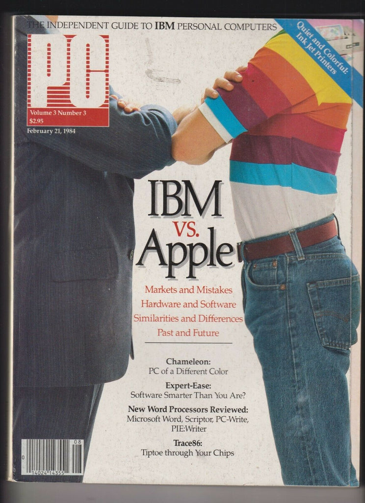 PC Magazine IBM Vs Apple & The Chameleon PC February 21, 1984 120719nonr