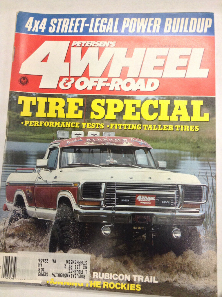 4 Wheel Magazine Tire Special Power Buildup December 1984 062617nonr