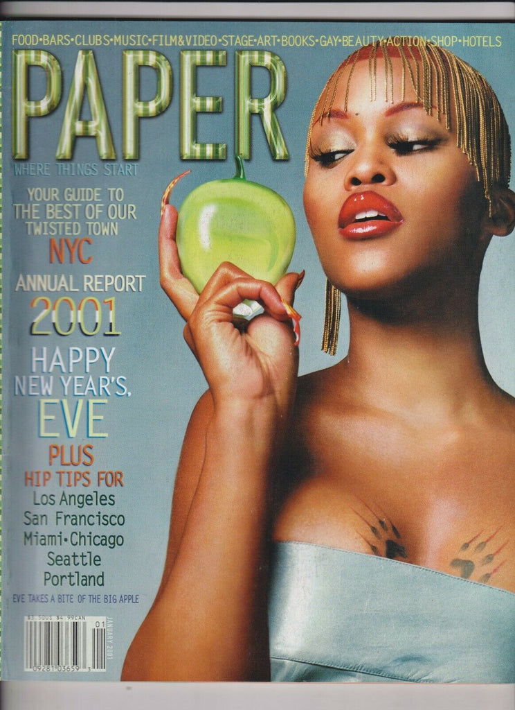 Paper Mag Happy New Year's Eve With Eve January 2001 102919nonr