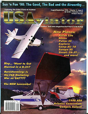 USAviation Magazine August/September 1998 New Planes EX 031816jhe