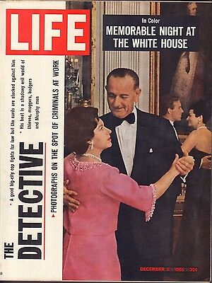 Life Magazine December 3 1965 Birthday President Johnson VG 051816DBE