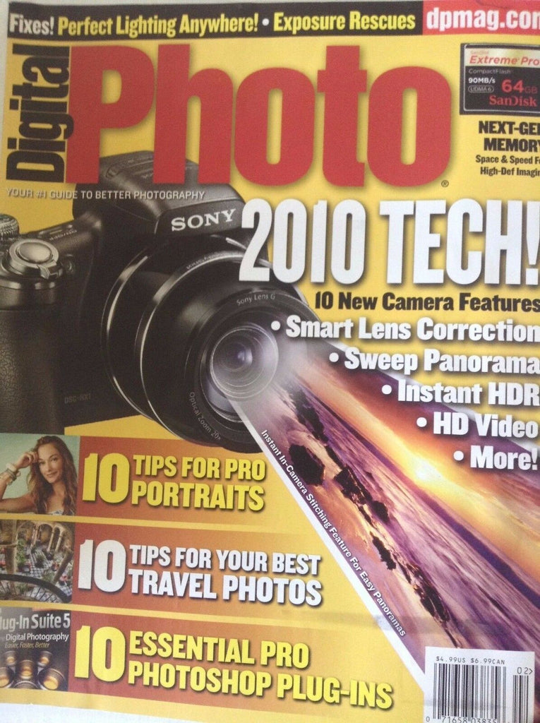 Digital Photo Magazine 10 New Camera Features January/February 2010 082617nonrh