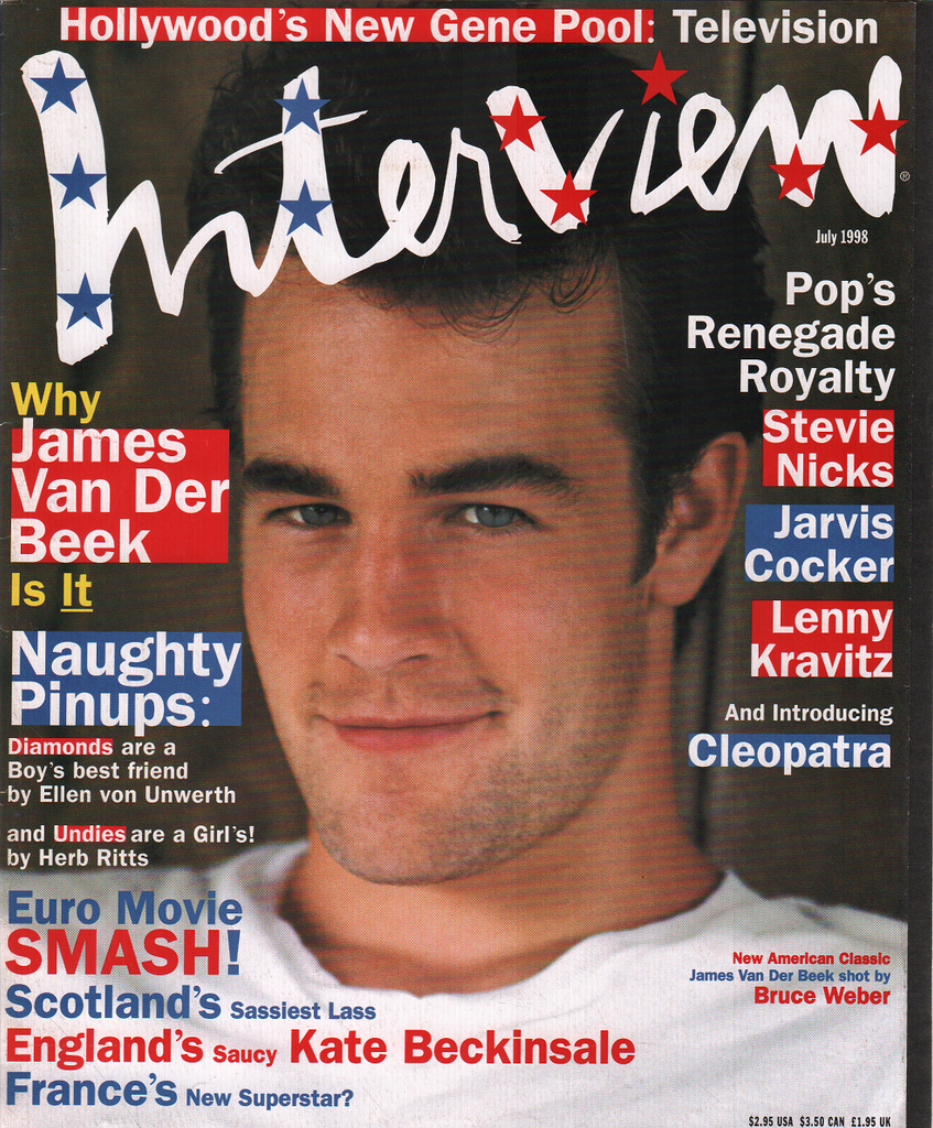 Interview July 1998 James Van Der Beek Lenny Kravitz 041420DBE2
