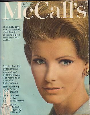 McCall's September 1965 The Empty Days w/ML VG 062316DBE