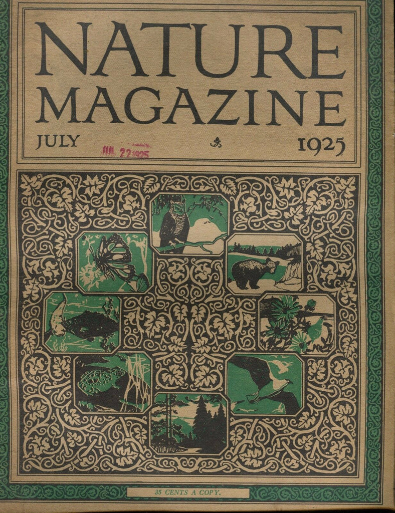 Nature Magazine July 1925 VG No ML 020917jhe