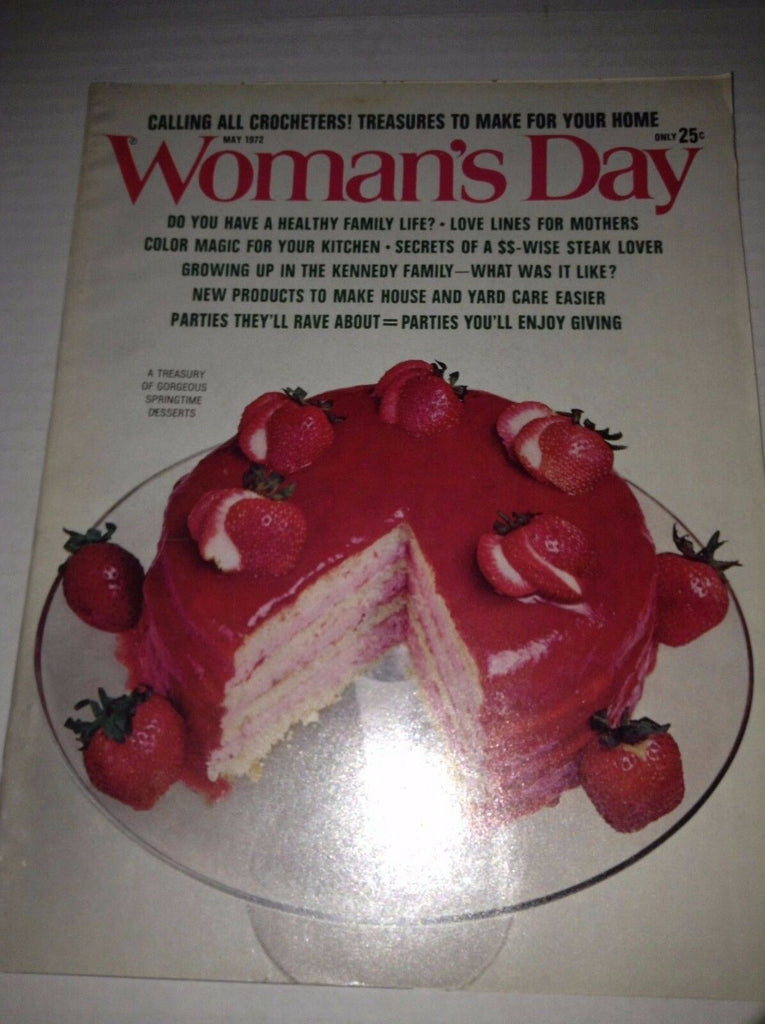 Woman's Day Magazine Springtime Desserts May 1972 022517NONRH