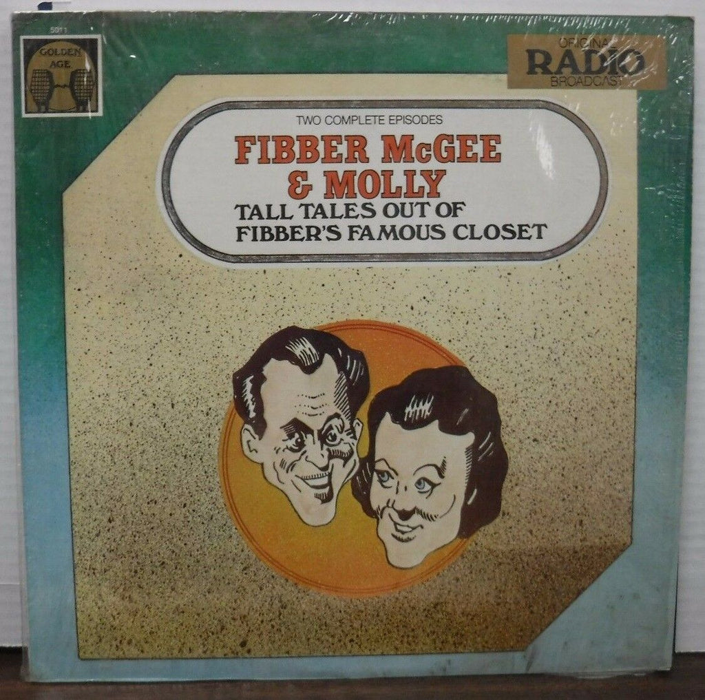 Fibber McGee & Molly two complete episodes 33RPM GA5011 010717LLE