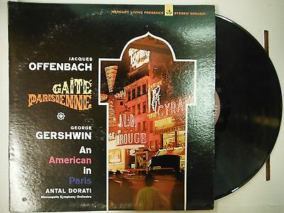 33 RPM Vinyl Jacques Offenbach An American in Paris Mercury SR90431 121514KME