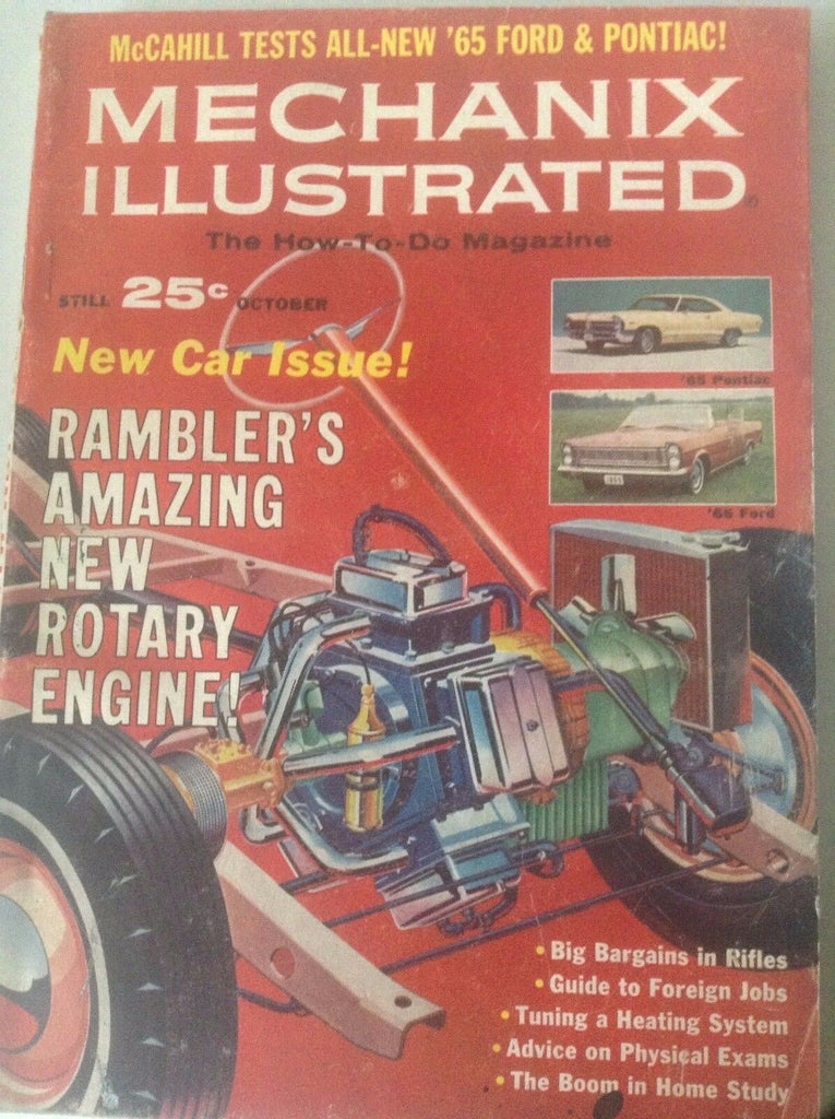 Mechanix Illustrated Magazine Rambler's New Rotary October 1964 090317nonrh