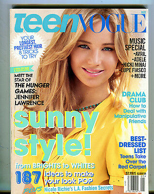 Teen Vogue Magazine May 2011 Jennifer Lawrence EX 071216jhe