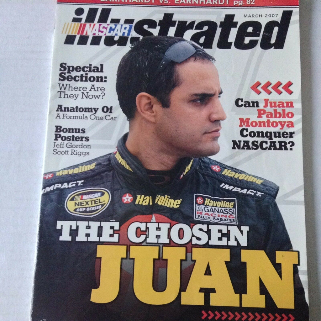 Nascar Illustrated Magazine Juan Pablo Montoya March 2007 061917nonrh