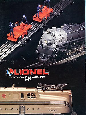 Lionel Trains Electric Trains & Accessories 1987 Catalog EX 071016jhe2