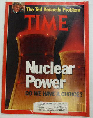 Time Magazine Nuclear Power Ted Kennedy April 1991 060315R